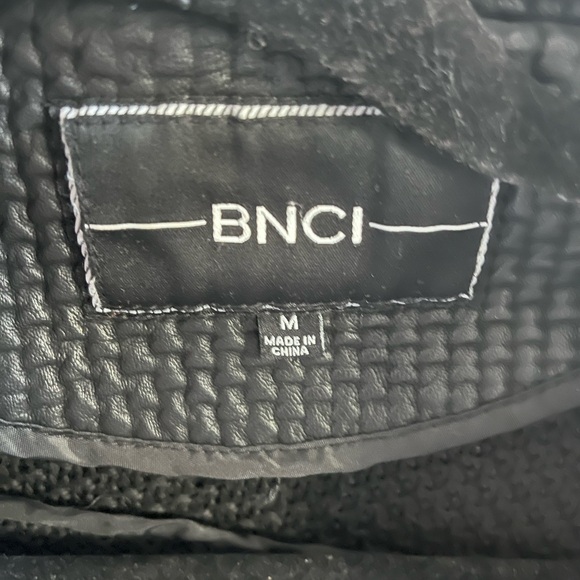 Cool Multi Texture Faux leather motorcycle jacket - Picture 2 of 5